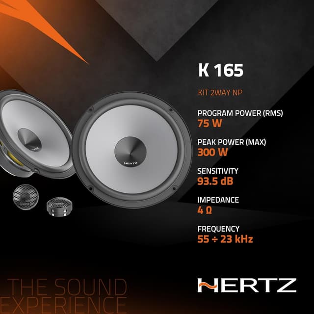 Thumbnail 4 de Hertz K 165 Kit de Altavoces 2 vías 165 mm