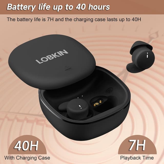 Detalle de LOBKIN S8+ Bluetooth 6.0 Schlaf-Kopfhörer