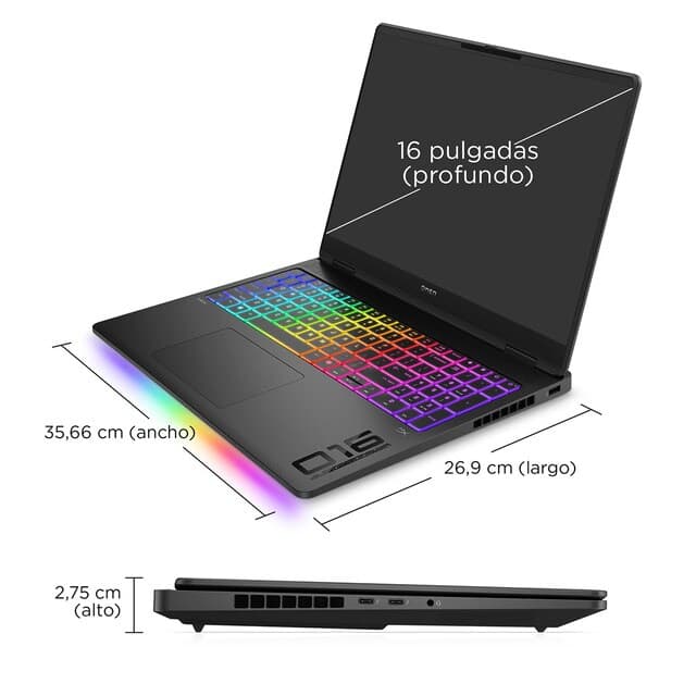 Thumbnail 5 de HP OMEN MAX 16-ah0021ns 16" OLED, 32 GB, 1 TB