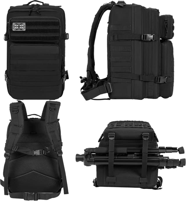Detalle 2 de OUUTMEE Military Tactical Backpack 45L