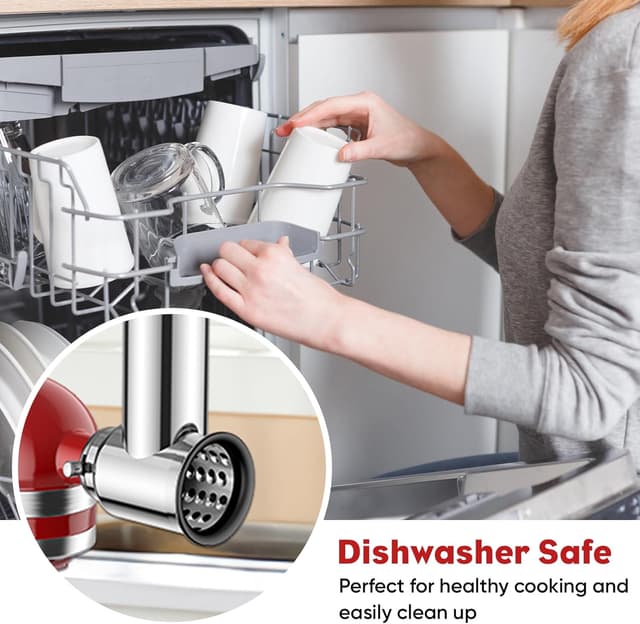 Thumbnail 6 de InnoMoon Slicer Shredder Attachment 4 blades 🧀