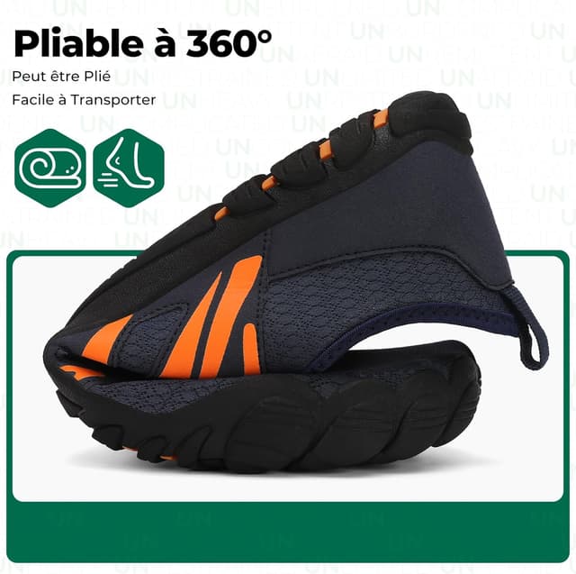 Thumbnail 6 de SAGUARO Chaussures barefoot homme – chaussures d’eau à séchage rapide, respirantes et antidérapantes (GR.39-48)