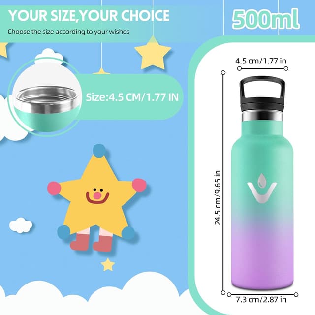 Thumbnail 4 de Motswedi Gourde Isotherme Enfant 500 ml