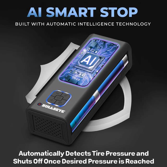Detalle de Bullseye POCKET AIR PRO Tire Inflator 150 PSI