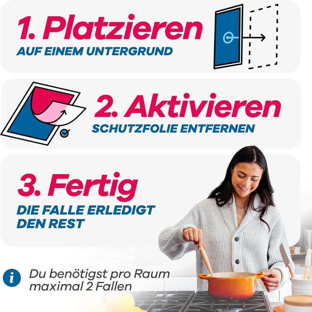 Detalle 2 de GEROBUG Lebensmittelmotten-Falle 10er Pack