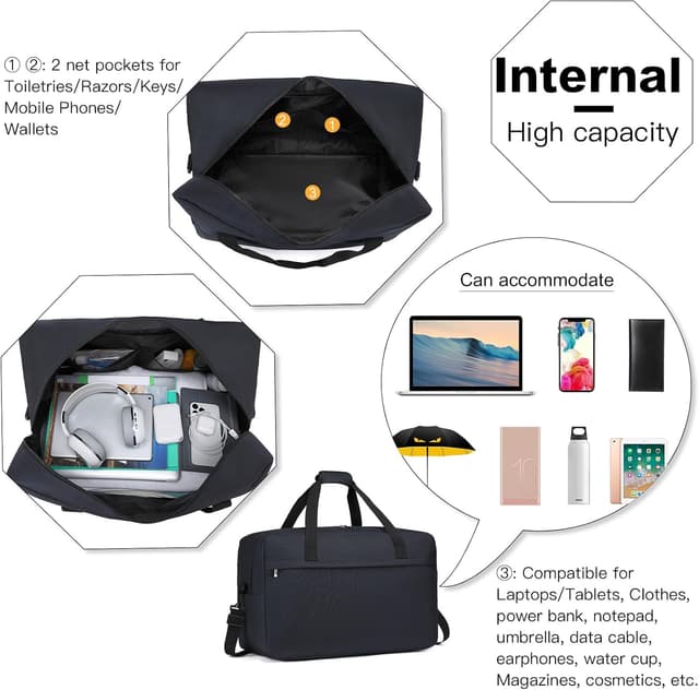 Thumbnail 3 de Kono Sac de voyage 55x35x25 cm