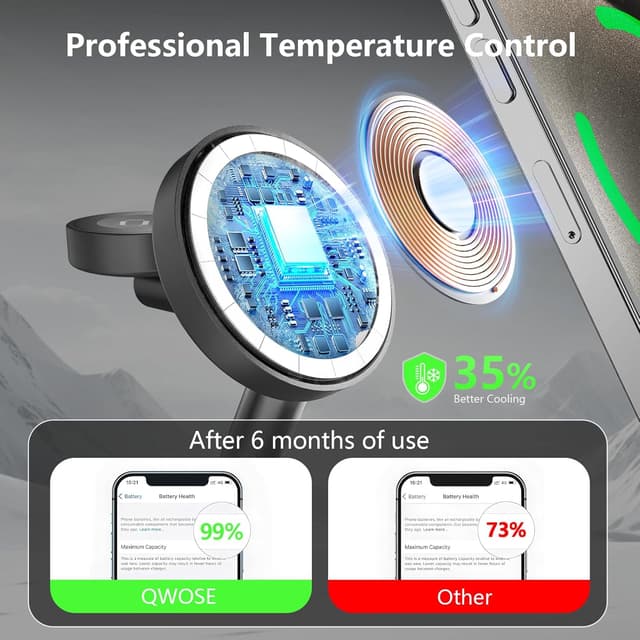 Detalle de 2026 3 in 1 Charging Station MagSafe Wireless Charger Stand