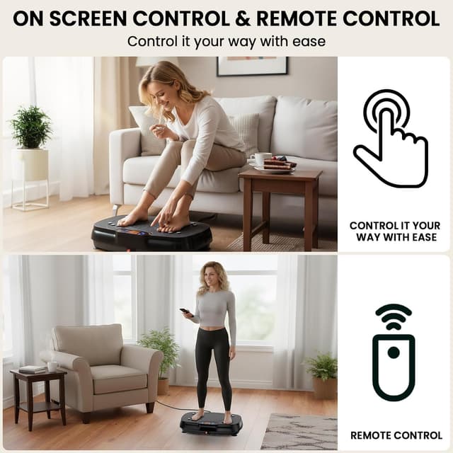 Thumbnail 6 de TISSCARE Vibration Plate 400lb Home Fitness