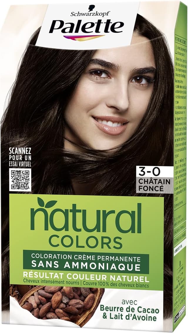 Imagen de Palette Natural Colors Châtain Foncé 3,0 coloration permanente 💇♀ en OfertitasTOP
