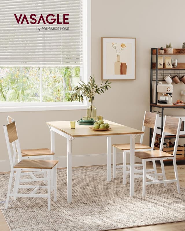 Thumbnail 1 de VASAGLE LDC092W01 Set 2 sedie da pranzo 102°