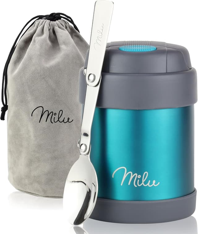 Detalle de Milu Thermobehälter 300 ml für Kinder 🥣