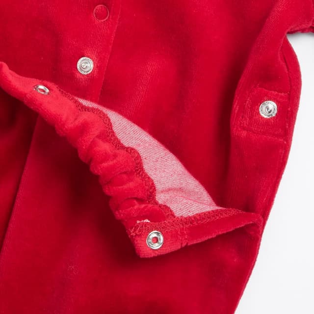 Detalle de Chicco grenouillère Noël bébé garçon et fille 0-24 mois en tissu doux (grenouillère à rabat)