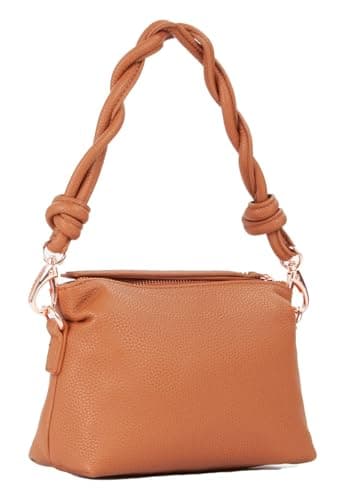 Detalle de Valentino Scarlett Re Camera Bag Cuoio