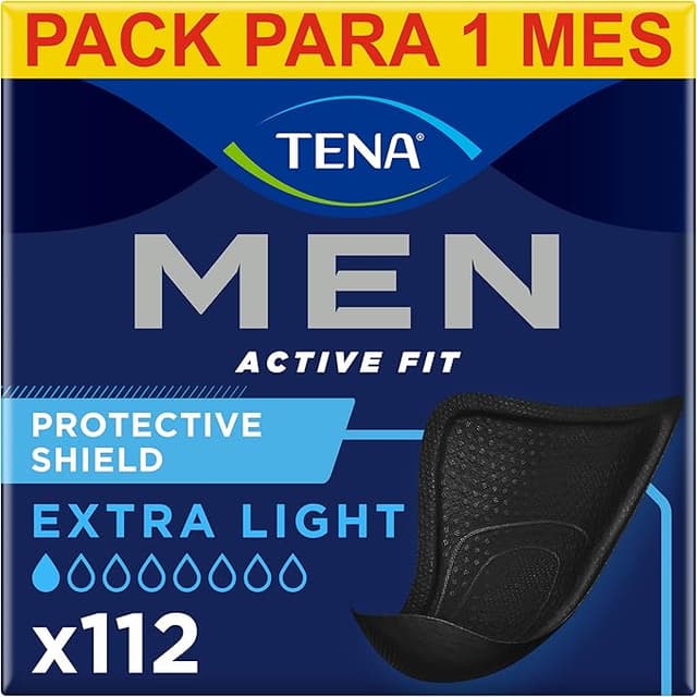 Imagen de TENA Men Level 0 💧 Compresas Protectores para Hombres, 112 Uds. en OfertitasTOP