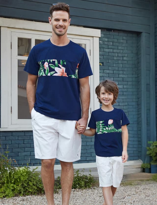 Thumbnail 5 de PATPAT Set di Vestiti Genitore-Figlio Estate