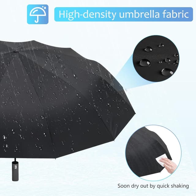 Thumbnail 3 de Exquisgoods 24K Windproof Travel Umbrella 24 ribs