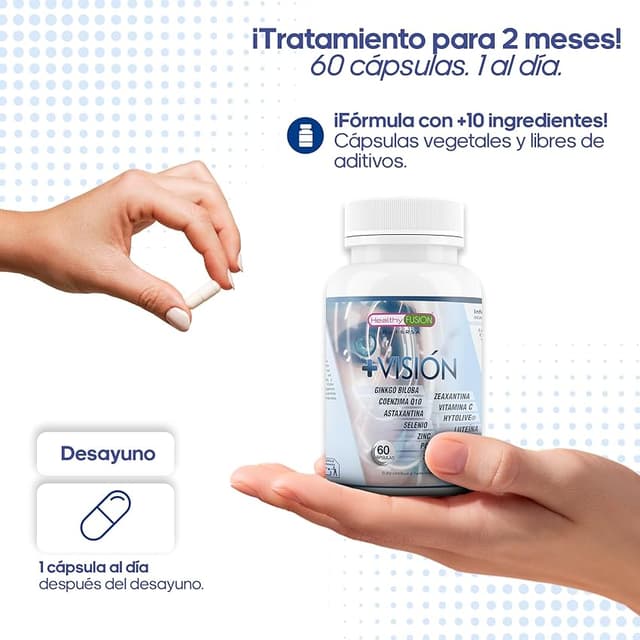 Thumbnail 5 de Healthy Fusion Más Visión 60 cápsulas — Suplemento ocular