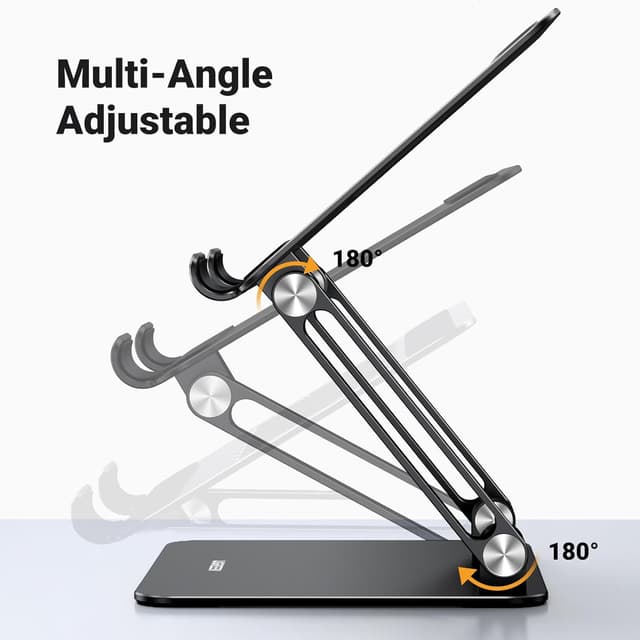 Detalle 1 de UGREEN iPad Stand Adjustable Foldable 1000g