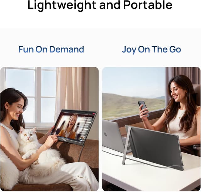 Thumbnail 6 de ARZOPA 17.3 inch Portable Monitor 1080p IPS