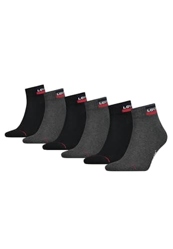 Detalle de Levi's Quarter Gris 43 — Pack de 6