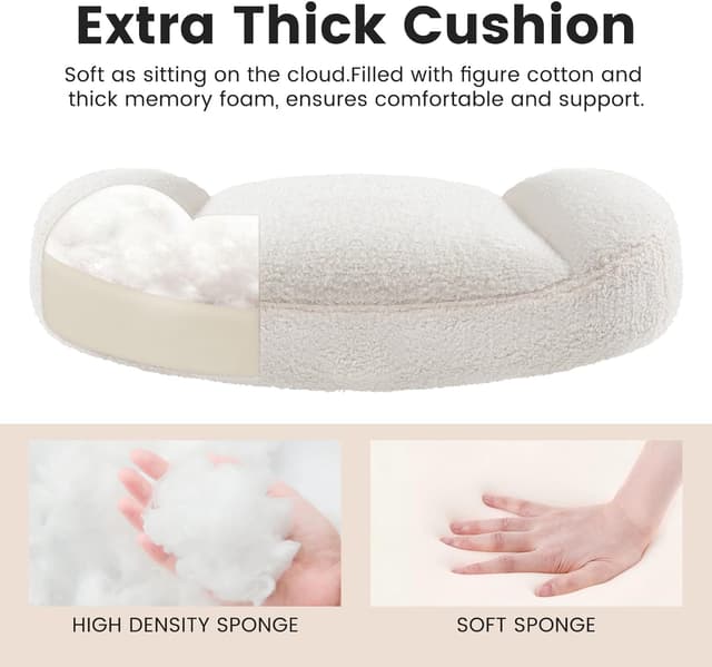 Detalle 1 de IWMH Bürostuhl ohne Armlehnen mit Rollen