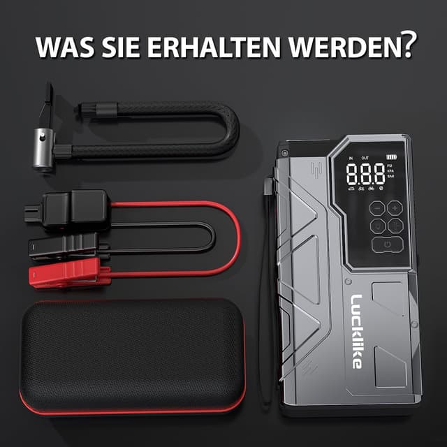 Thumbnail 6 de Lucklike Starthilfe Powerbank 5000A 80,66Wh