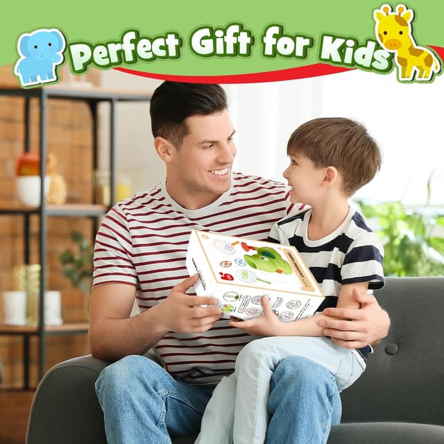 Thumbnail 6 de Veopoko flying disc launcher outdoor toy set for kids (ages 3–8)