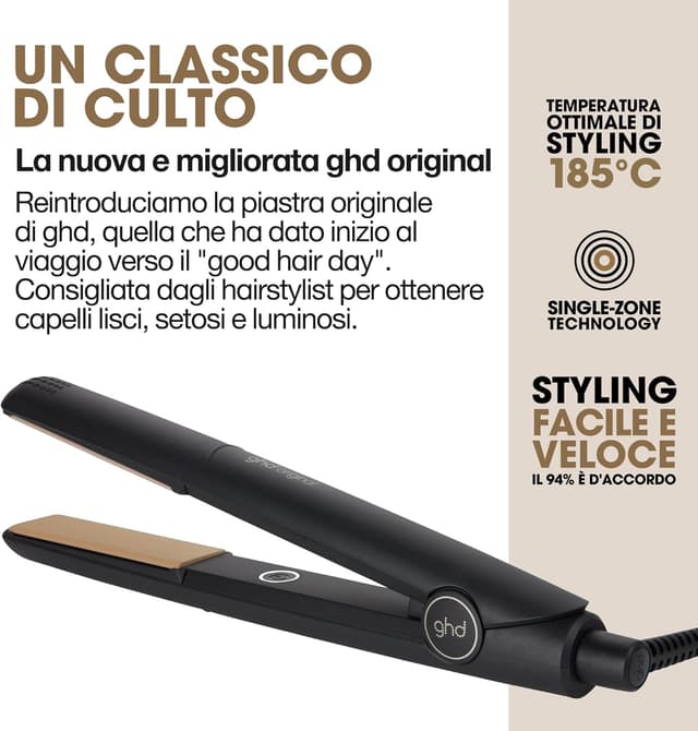 Detalle 2 de ghd Original Piastra 185°