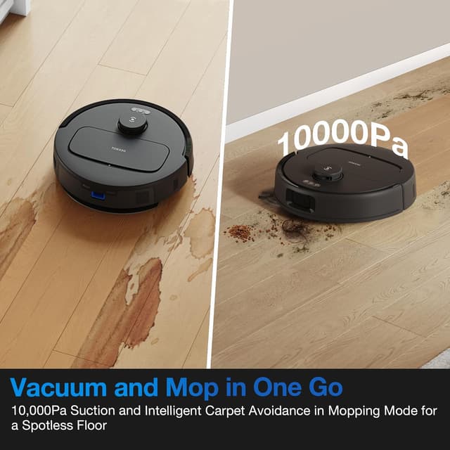 Detalle de ECOVACS DEEBOT N20e Plus 10000Pa Robot Vacuum