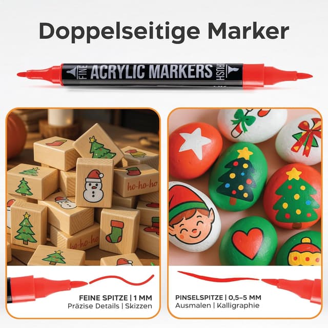 Thumbnail 2 de Zenacolor Acrylstifte 48er Set wasserfest