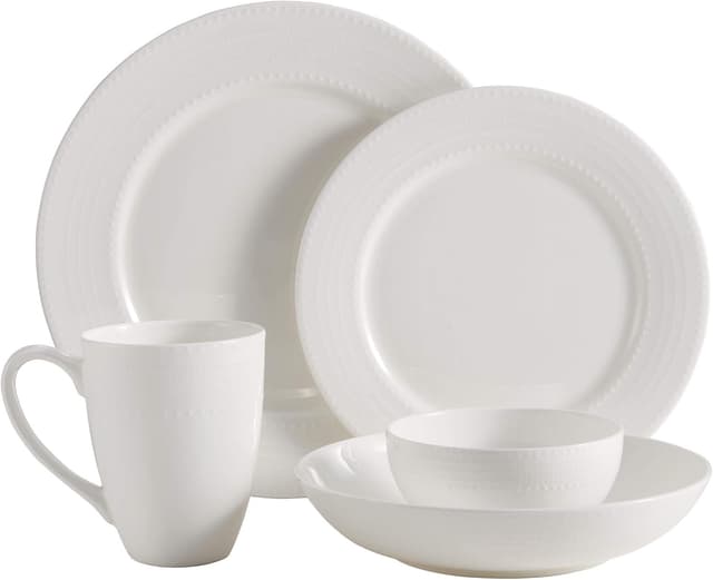 Detalle 2 de Mikasa Annabelle Bone China 40-Piece Dinnerware Set (Service for 8)