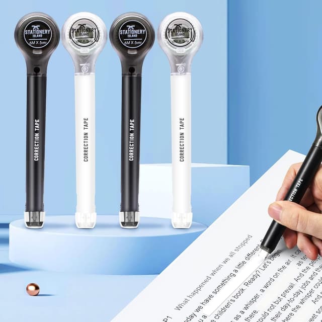 Detalle de STATIONERY ISLAND Bianchetto a Nastro 5mm 20m