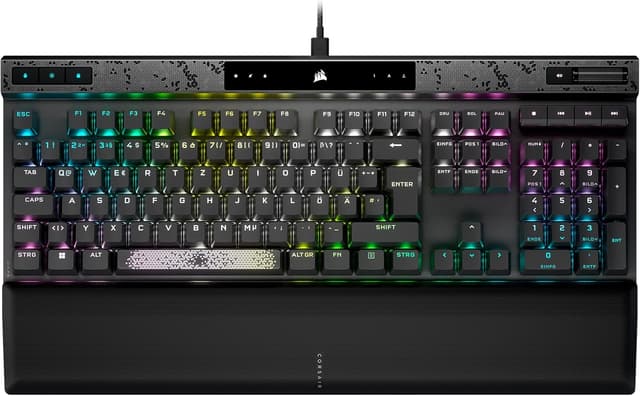 Detalle de CORSAIR K70 MAX RGB mechanische Gaming‑Tastatur ⌨