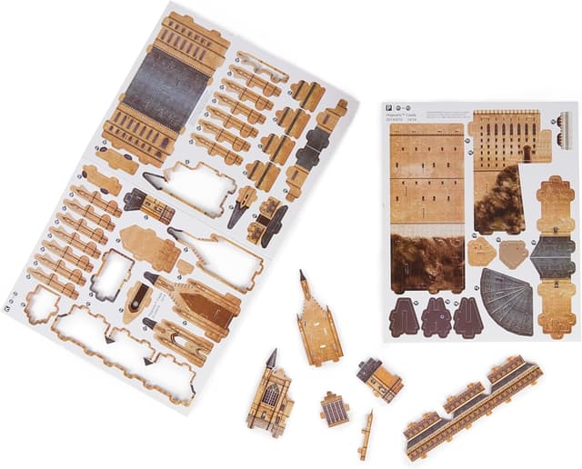 Detalle 2 de 4D Build Puzzle 3D Harry Potter Hogwarts 🏰 Juego de Construcción