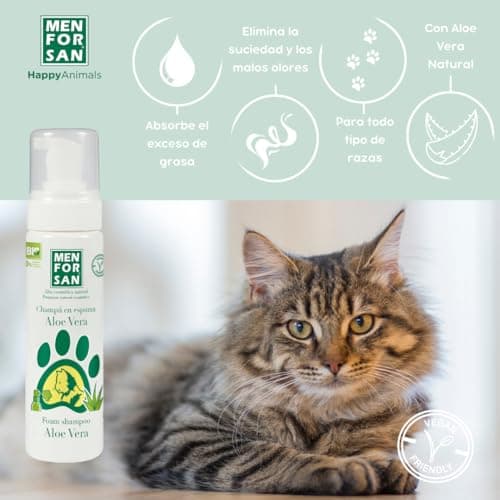 Thumbnail 3 de MENFORSAN Katzenhygiene-Paket mit Shampoo 300ml 🐱