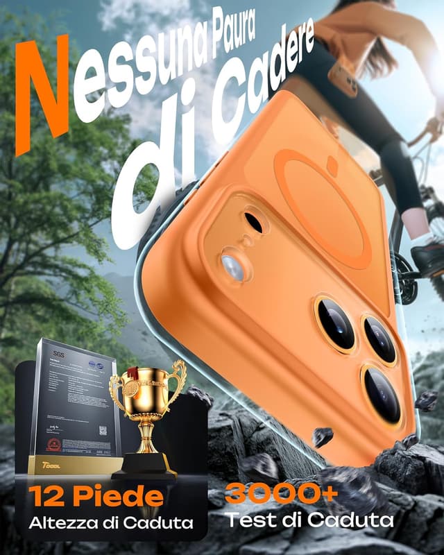 Thumbnail 5 de TOCOL Cover Magnetica per iPhone 17 Pro