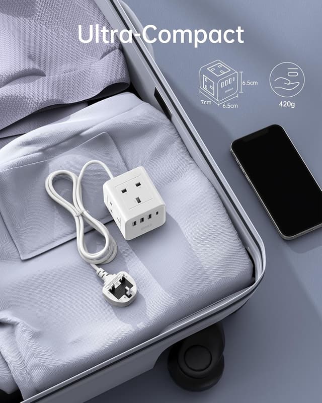 Thumbnail 6 de 3M Cube Extension Lead with USB 3250W