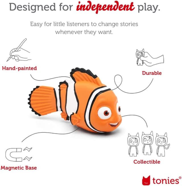 Detalle de Finding Nemo Tonies content for Toniebox