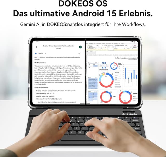 Detalle 2 de Blackview Mega2 Tablet 12 Zoll 24GB RAM