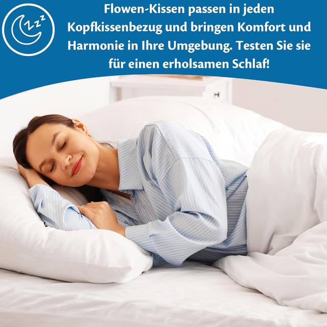 Thumbnail 2 de Flowen Kopfkissen 40x80 cm 2er Set