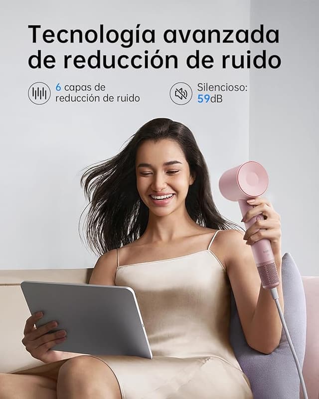 Detalle 2 de Laifen SE Secador potente y silencioso con 200M de iones