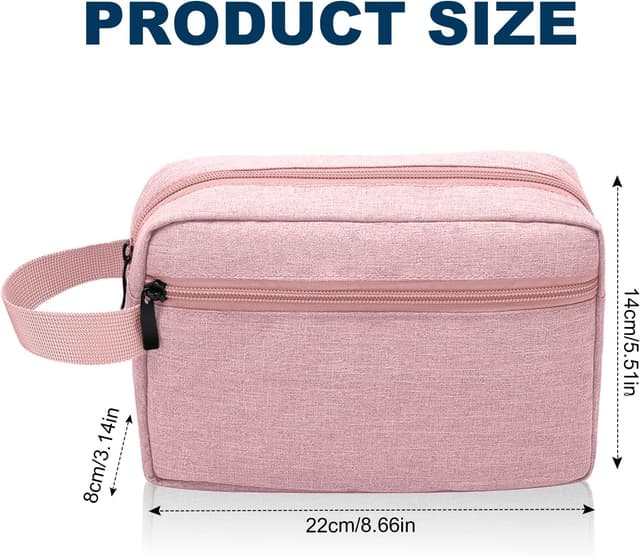 Detalle 2 de Borsa da toilette Aucuu 25,5 cm per uomo e donna