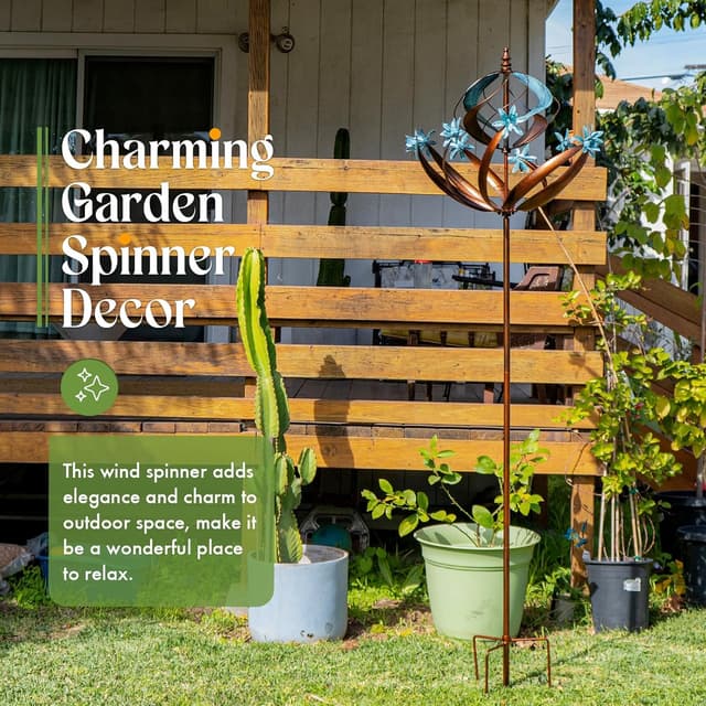 Thumbnail 1 de Winwindspinner Spinneur métal plein air large ⚙