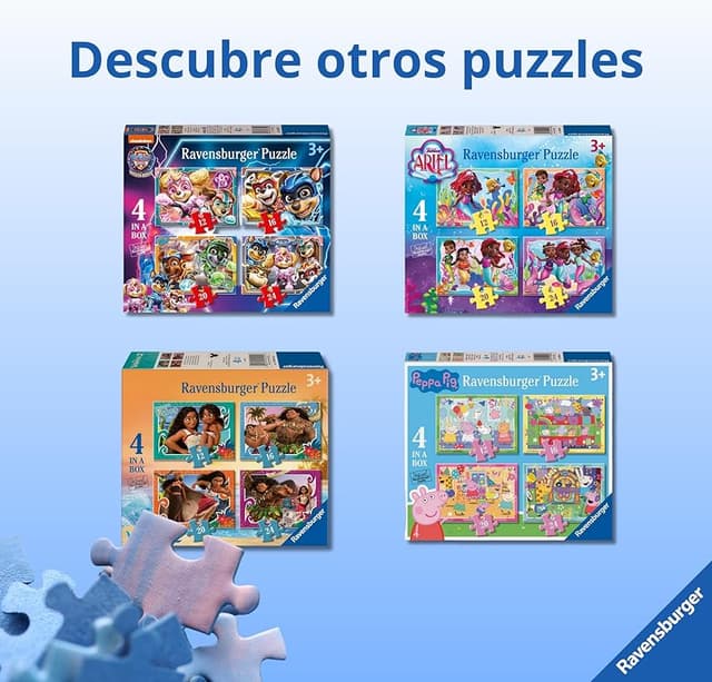 Thumbnail 4 de Ravensburger Bluey 🧩 Puzzles para Niños 3+ 4 Piezas