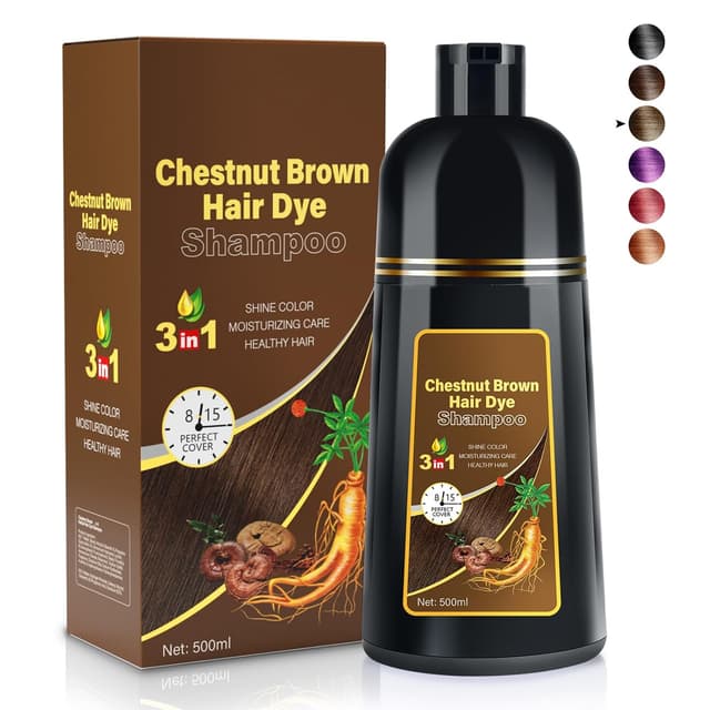 Thumbnail 6 de cosmpro Black Hair Dye Shampoo 3-in-1 for Gray Hair Coverage