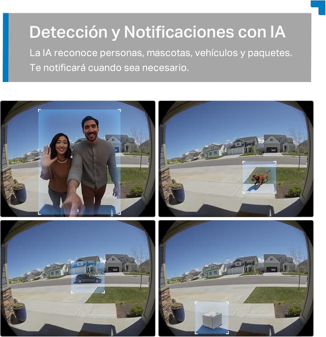 Thumbnail 6 de Tapo D235 Timbre inteligente 2K 5MP con visión nocturna a color