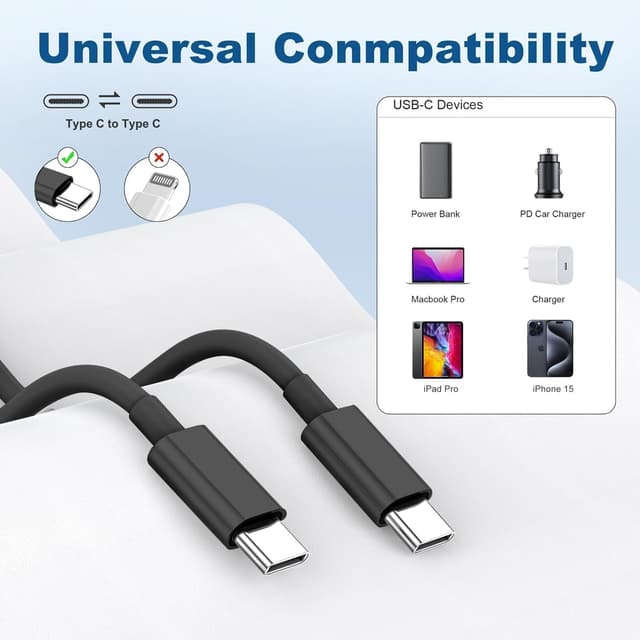 Thumbnail 6 de Samsung Charger Cable 10 ft 3M 2-Pack
