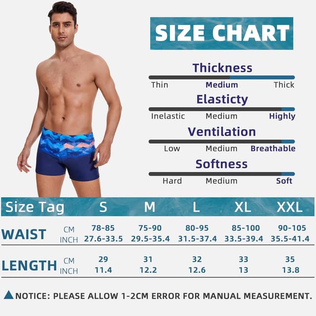 Thumbnail 6 de AMZSPORT maillot de bain homme short à séchage rapide avec cordon