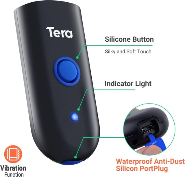 Thumbnail 2 de Tera Bluetooth Lecteurs 1D 3-en-1