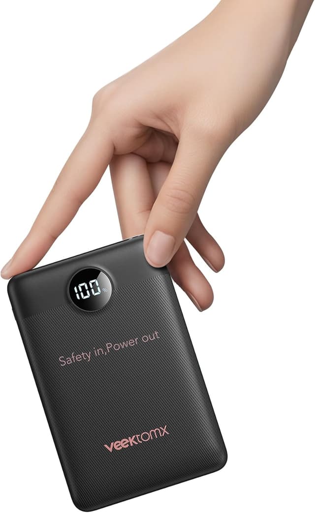 Detalle de VEEKTOMX Power Bank 10000mAh 22,5W PD
